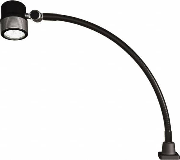 Machine Lights, Machine Light Style: Spot with Gooseneck, Mounting Type: Attachable Base, Wattage: 8.5 W, Voltage: 24 V, Arm Length: 23.6000 in MPN:113184000-0272