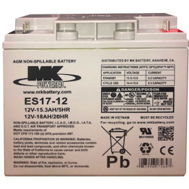 Replacement Battery for Wesco® Power Drive Hand Trucks - 109307 109307
