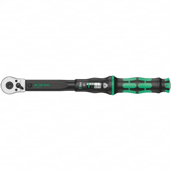 Torque Wrench: Square Drive, Foot Pound & Newton Meter MPN:05075621001
