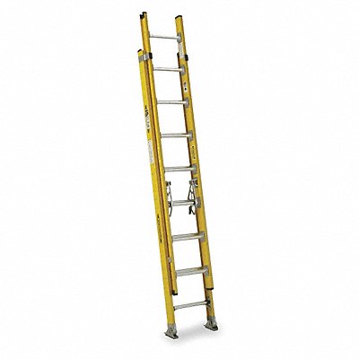 Extension Ladder Fiberglass 16 ft IAA MPN:D7116-2