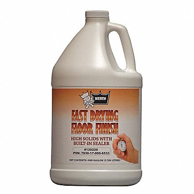 Floor Finish 1 gal Jug PK4 MPN:120220