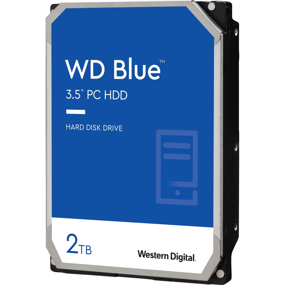 Western Digital WD Blue Internal HDD, 2TB, Blue MPN:WD20EZBX
