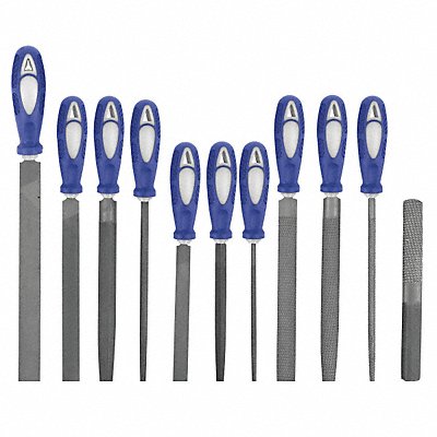 Hand File Set Bastard/Smooth 11 Pc MPN:10Z754