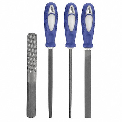 Hand File Set Bastard/Smooth 4 Pc MPN:10Z757