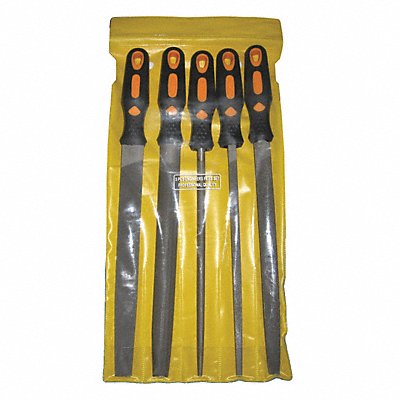 Hand File Set Bastard Cut 8 L 5 Pcs MPN:12F862