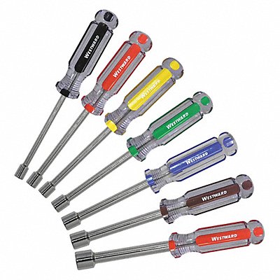 Solid Round Shank Nut Driver Set MPN:401L15