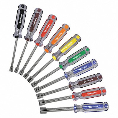 Solid Round Shank Nut Driver Set MPN:401L16