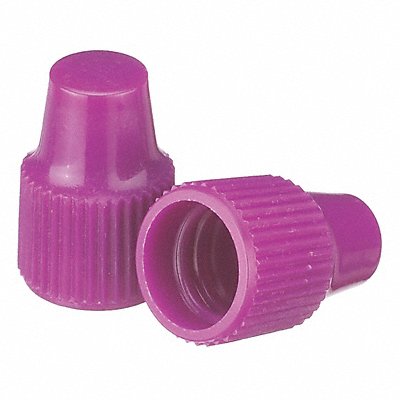 Dropper Tip Cap 8-425mm PP Purple PK100 MPN:242507