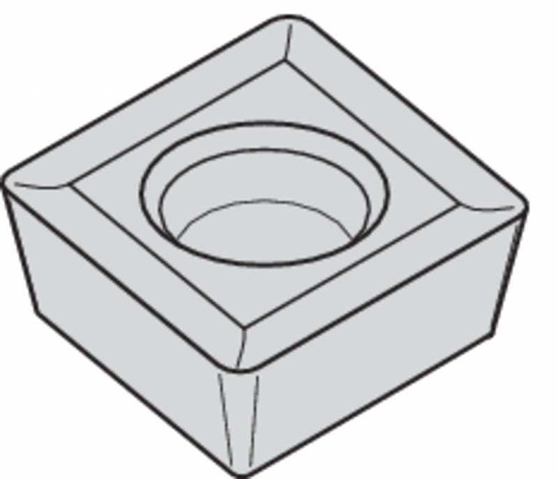 Diamond Milling Insert 9.67mm Carbide MPN:CPNT09T308T