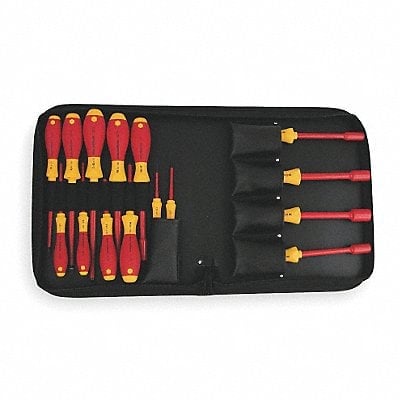 Insulated Screwdriver/Nutdriver Set 15pc MPN:32190