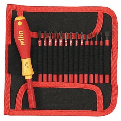 Multi-Bit Screwdriver NumBits 15 MPN:28390