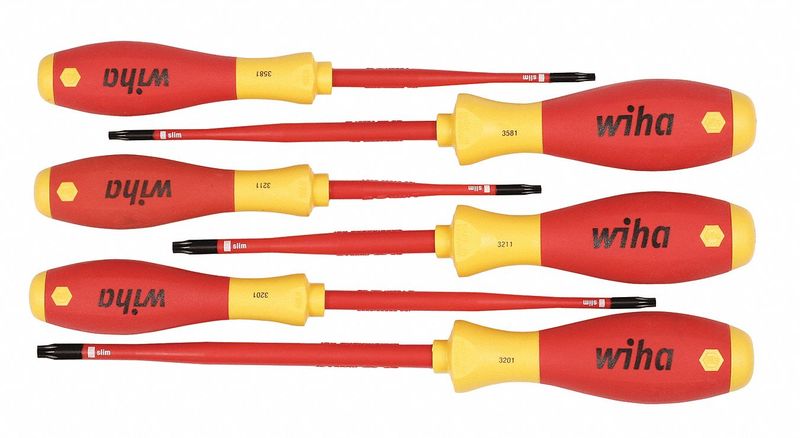 Insulated Screwdriver Set NmPcs6 MPN:32596