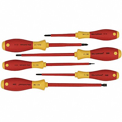 Insulated Screwdriver Set NmPcs6 MPN:35890