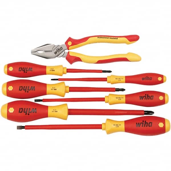 Combination Hand Tool Set: 7 Pc, Insulated Tool Set MPN:32858