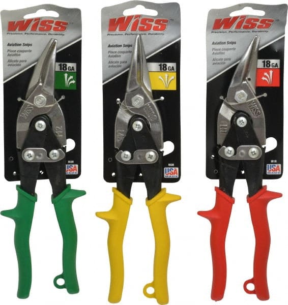 3 Piece Aviation Snip Set MPN:0664250/0664255
