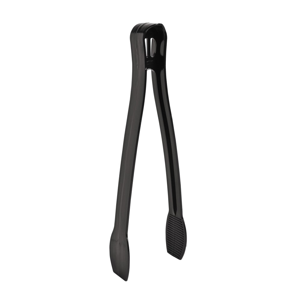 WNA Caterline Plastic Tongs, 9in, Black, Pack Of 48 (Min Order Qty 2) MPN:A7TSBL