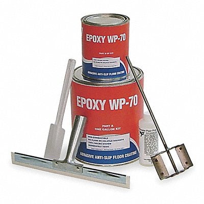 Anti-Skid Paint Black 1 gal Kit MPN:WP70KITBLA