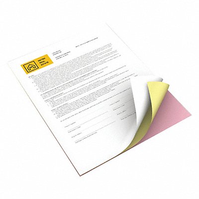 Carbonless Paper 8.5x11 Wht/Pink PK5000 MPN:3R12425